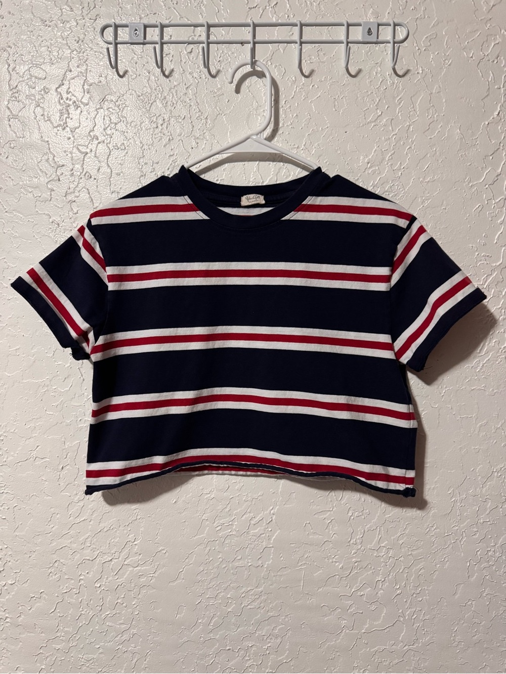 Brandy Melville John Galt Striped Crop Top
One size